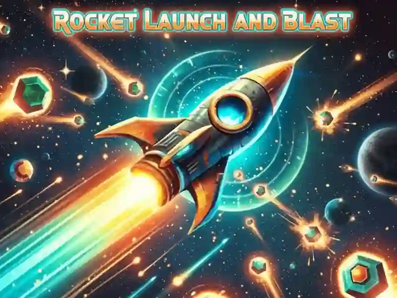 שפּיל Rocket Launch And Blast אָנליין