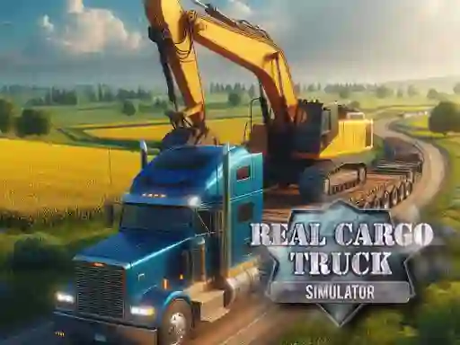 שפּיל Real Cargo Truck Simulator אָנליין