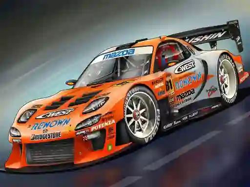 שפּיל Race Car Slide אָנליין