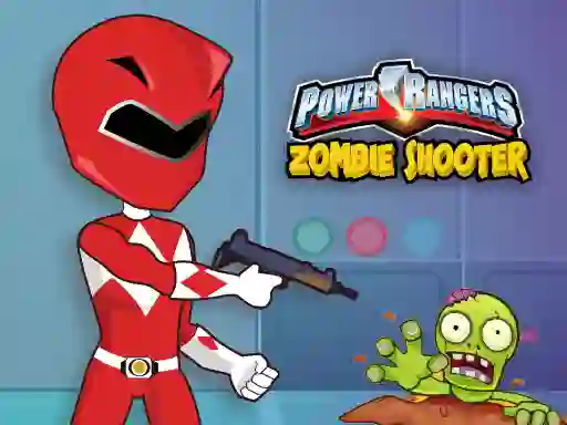 שפּיל Power Rangers Zombie Shooter אָנליין