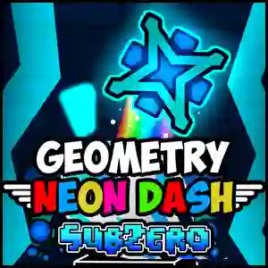 שפּיל Geometry Neon Dash subzero אָנליין