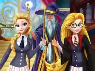 שפּיל Princesses at School of Magic אָנליין