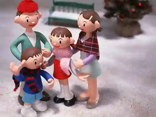 שפּיל Christmas Clay Doll Puzzle אָנליין