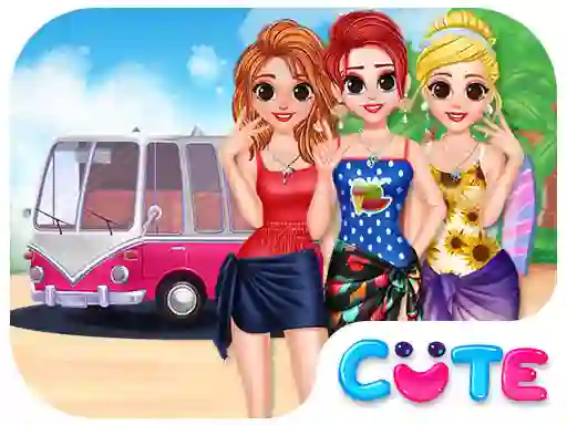 שפּיל Besties Summer Vacation אָנליין