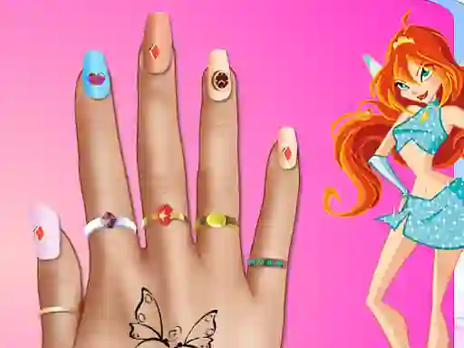 שפּיל Winx Nail Makeover אָנליין