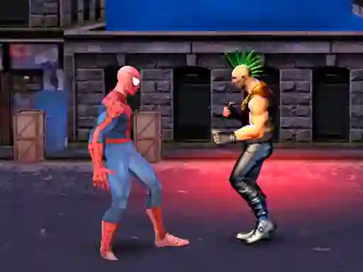 שפּיל Spiderman: Street Fighter אָנליין