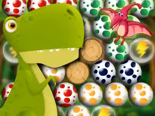 שפּיל Egg Shooter: Bubble Dinosaur אָנליין