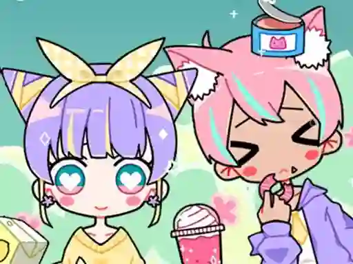 שפּיל Cute Girl Avatar Maker אָנליין