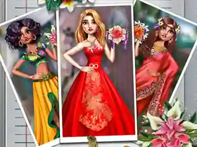 שפּיל Exotic Wedding Looks אָנליין