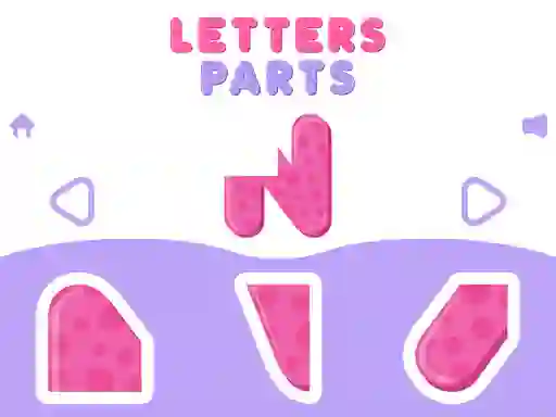 שפּיל Letters Parts אָנליין