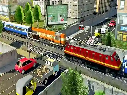 שפּיל Modern Train Driving Simulator אָנליין