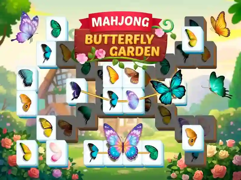 שפּיל Mahjong Butterfly Garden אָנליין