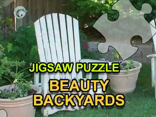 שפּיל Jigsaw Puzzle: Beauty Backyards אָנליין