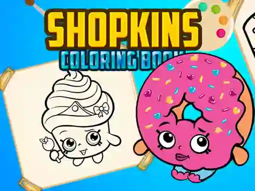 שפּיל Shopkins Coloring Book אָנליין