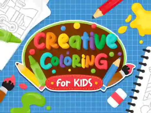 שפּיל Creative Coloring אָנליין