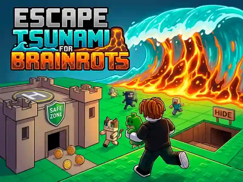 שפּיל Escape Tsunami for Brainrots אָנליין