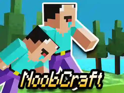שפּיל Parkour Craft Noob Steve 2 אָנליין