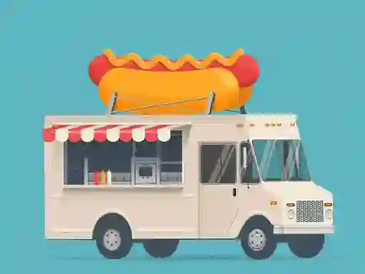 שפּיל Food Trucks Jigsaw אָנליין