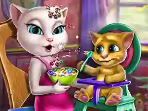 שפּיל Angela Toddler Feed אָנליין