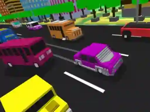 שפּיל Blocky Highway Racing אָנליין
