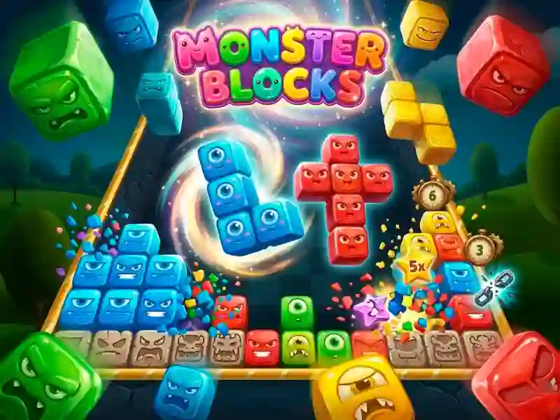 שפּיל Monster Blocks אָנליין