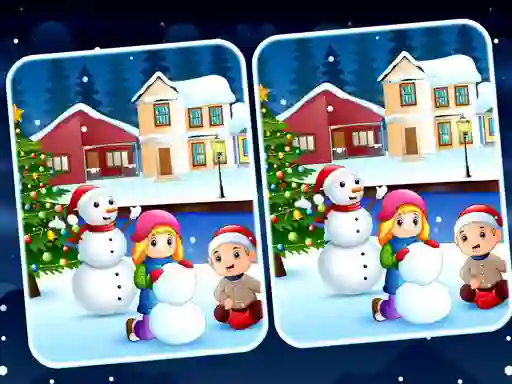 שפּיל Winter differences אָנליין