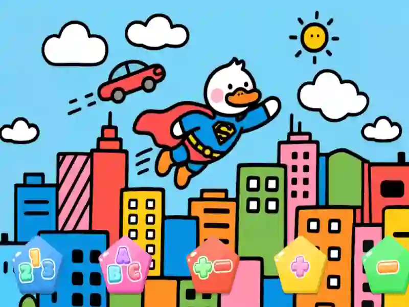 שפּיל Color By Code Super Duck אָנליין
