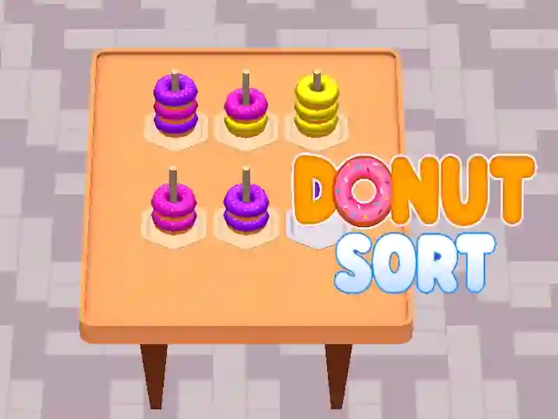 שפּיל Donut Sort אָנליין