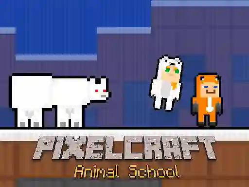 שפּיל PixelCraft Animal School אָנליין