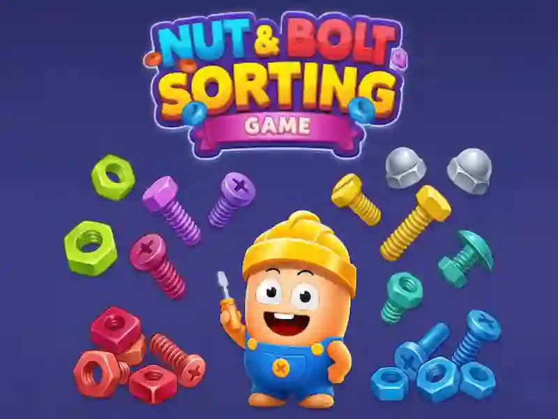 שפּיל Nuts & Bolt Sorting Game אָנליין