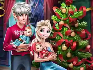 שפּיל Elsa Family Christmas אָנליין