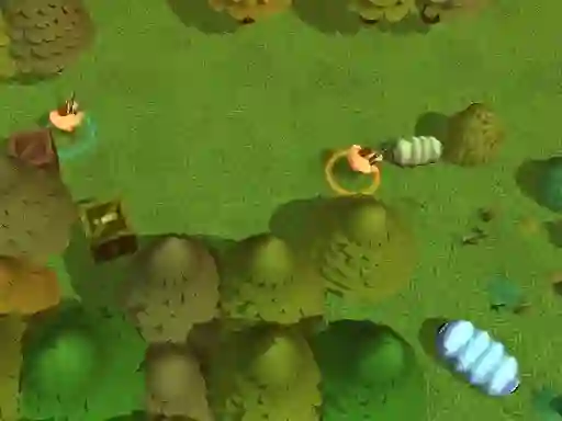 שפּיל Worms Combat Coop אָנליין