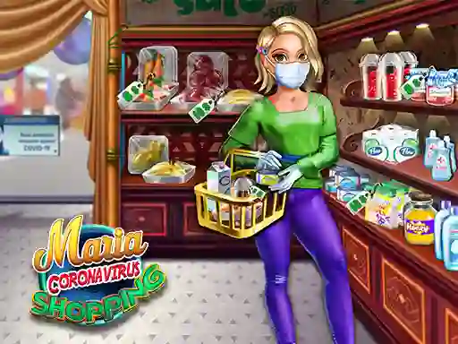 שפּיל Maria Coronavirus Shopping אָנליין