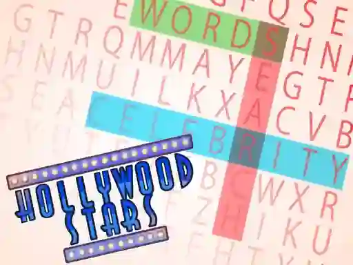 שפּיל Words Search : Hollywood Search אָנליין