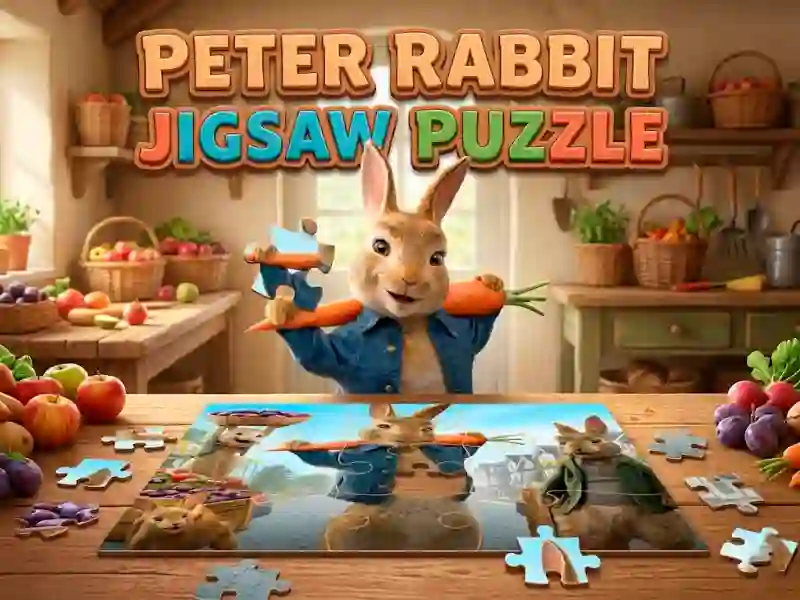 שפּיל Peter Rabbit Jigsaw Puzzle אָנליין
