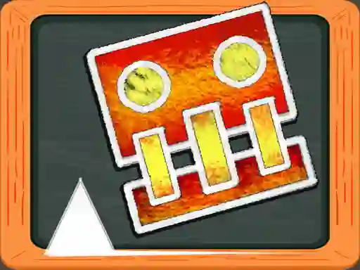 שפּיל Geometry Dash Blackboard אָנליין