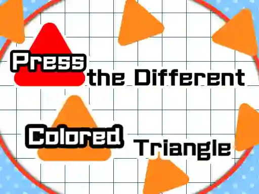 שפּיל Press The Different Colored Triangle אָנליין