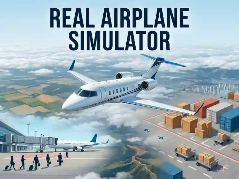 שפּיל Real Airplane Simulator אָנליין