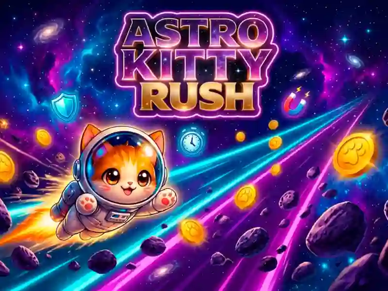 שפּיל Astro Kitty Rush אָנליין