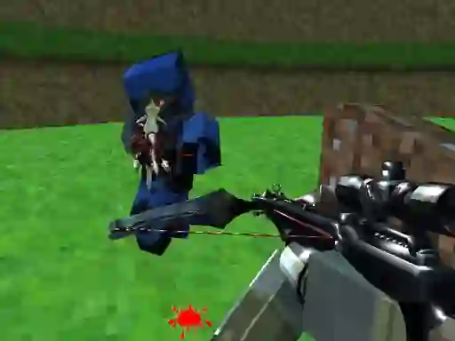 שפּיל Pixel Paintball Ruins Fun אָנליין