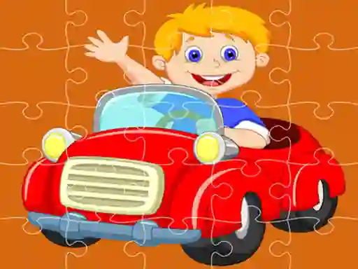 שפּיל Pedal Cars Jigsaw אָנליין