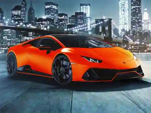 שפּיל Lamborghini Huracan Evo Puzzle אָנליין