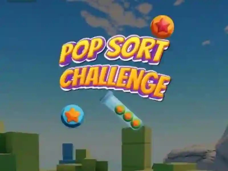 שפּיל Pop Sort Challenge אָנליין