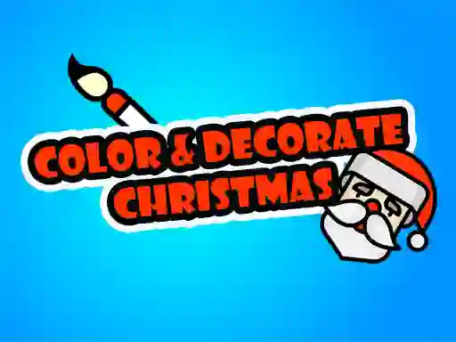 שפּיל Color & Decorate Christmas אָנליין