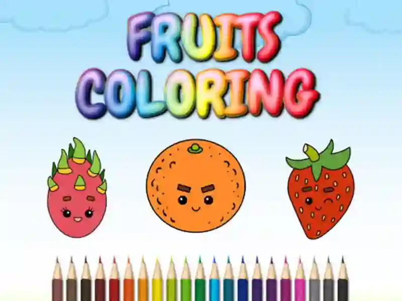 שפּיל FRUITS COLORING אָנליין