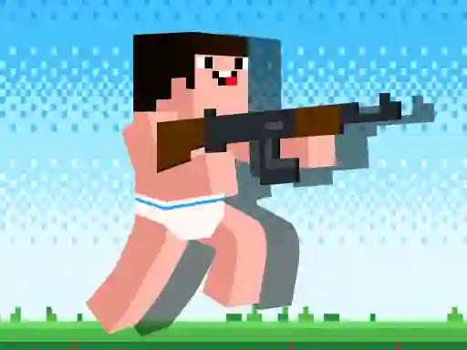 שפּיל Noob Rush vs Pro Monsters אָנליין