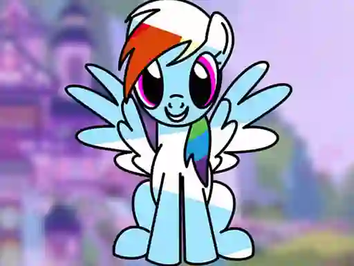 שפּיל My Little Pony Coloring Book אָנליין