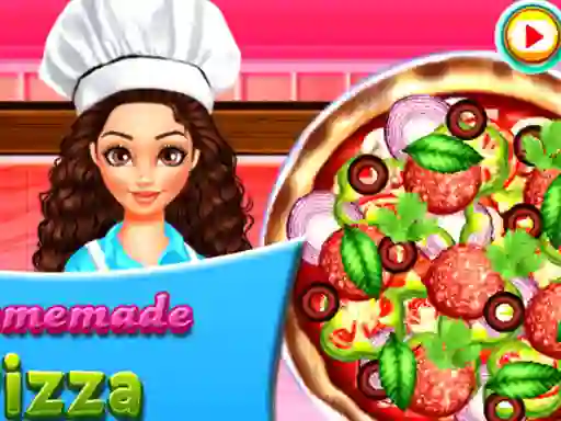 שפּיל Homemade Pizza Cooking אָנליין