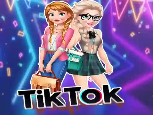 שפּיל TikTok Trend: Elsa Frozen אָנליין