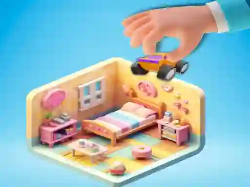 שפּיל Crazy Room 3D אָנליין